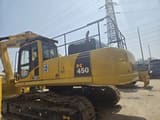 2020 Komatsu PC450-8 crawler excavator, rear three-quarter view