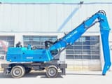 2012 Fuchs MHL350E FQC material handler side view