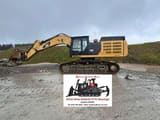 2014 Caterpillar 349E crawler excavator, side view
