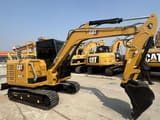2023 Caterpillar 305.5E2 mini excavator, side view