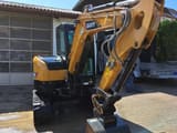 2020 Sany SY50U crawler excavator, front three-quarter view