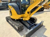 2020 Komatsu PC35MR mini excavator side view
