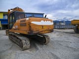 2007 CASE CX210B NLC crawler excavator, rear three-quarter view