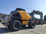 2019 Mecalac 15 MWR wheel excavator, rear three-quarter view