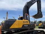 2024 Volvo EC290 Heavy Duty crawler excavator, side view