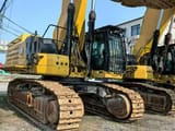 2022 Caterpillar 395 crawler excavator side view