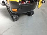 2026 JPC KV15 mini excavator, front three-quarter view