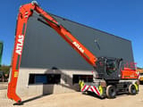 2023 Atlas 350MH material handler, side profile view