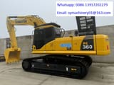 2023 Komatsu PC360 crawler excavator side view