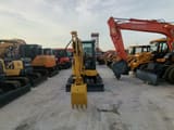 2021 Komatsu PC35MR mini excavator, front view