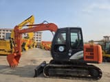 2022 Hitachi ZX60 mini excavator, side profile view