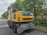 2015 Liebherr LH 24 material handler rear view