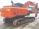 2016 Hitachi Zaxis 210LC crawler excavator, rear three-quarter view