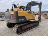 2013 Volvo EC140DL crawler excavator, rear three-quarter view