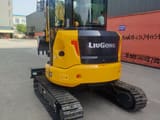 2026 LiuGong 9035F mini excavator, rear three-quarter view