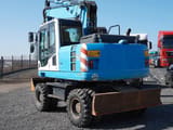 2013 Komatsu PW160-8 wheel excavator, rear three-quarter view