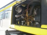 2017 Caterpillar M318F wheel excavator engine compartment view
