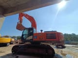 2019 Hitachi Zaxis 360BE crawler excavator side view