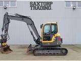 2013 Volvo ECR88 PLUS mini excavator side view