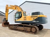 2014 Hyundai R430LC-9A crawler excavator, side view
