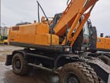 2017 Hyundai R210W-7 wheel excavator, side view