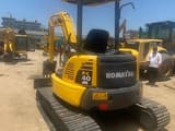 2020 Komatsu PC40MR-2 mini excavator rear view
