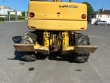 2000 Komatsu PW95 wheel excavator, rear view