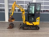 2018 Komatsu PC16R-3HS mini excavator side view
