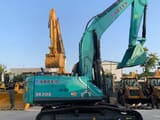 2022 Kobelco SK200 crawler excavator, side view