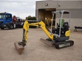 2017 Wacker Neuson EZ17 mini excavator, side view