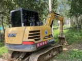 2020 Sany SY60C mini excavator, rear three-quarter view