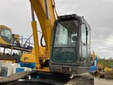 2007 Komatsu PC290NLC-8 crawler excavator, front three-quarter view