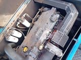 2010 Fuchs MHL350 material handler engine compartment view