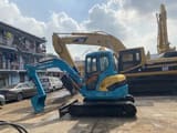 2016 Kubota KX155 crawler excavator, side profile view
