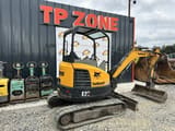 2015 Bobcat E26 mini excavator, rear three-quarter view