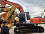 2023 Hitachi Zaxis 350 crawler excavator side view