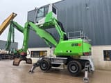 2018 Sennebogen 818E material handler, side view