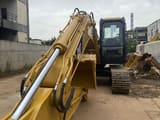 2018 Caterpillar 320C crawler excavator, front-facing boom view
