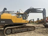 2021 Volvo EC220D crawler excavator, side profile view