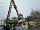 1988 Liebherr A 922 material handler, low-angle side view