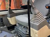 2004 Daewoo 75 mini excavator interior cab view