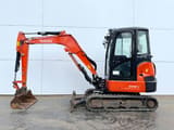 2020 Kubota KX037-4 mini excavator, side view