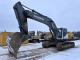 2012 Volvo EC480DL crawler excavator, side view