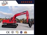 2020 Doosan DX140LC crawler excavator side view