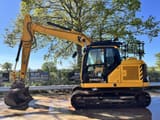 2023 JCB 140X LC crawler excavator, side view