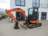 2019 Hitachi ZX33U-5A mini excavator, side view