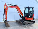 2020 Kubota KX037-4 mini excavator, side view