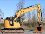 2018 Caterpillar 325F LCR crawler excavator, side view