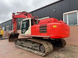 2018 Hitachi ZX300LC-6 crawler excavator, rear three-quarter view
