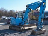 2017 Takeuchi TB290 mini excavator, side view